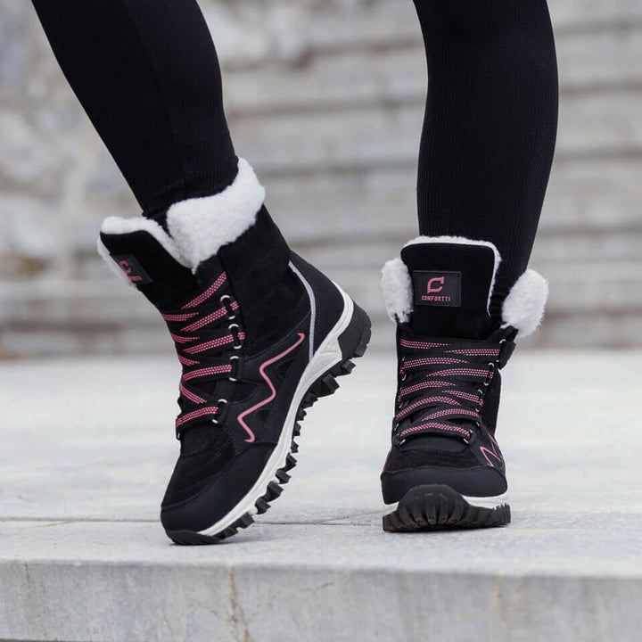 Women's winter boots with thermal lining and weatherproof design 