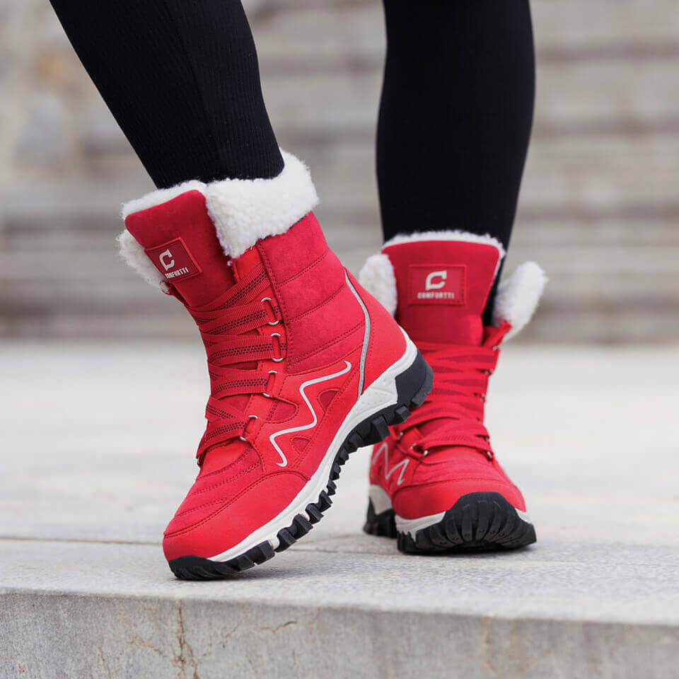 Women's winter boots with thermal lining and weatherproof design 