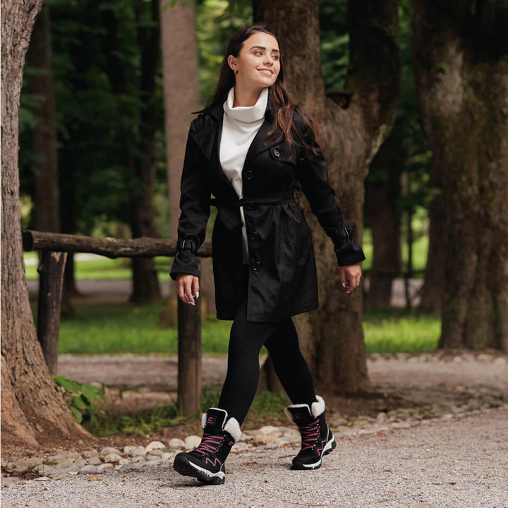 Women's winter boots with thermal lining and weatherproof design 