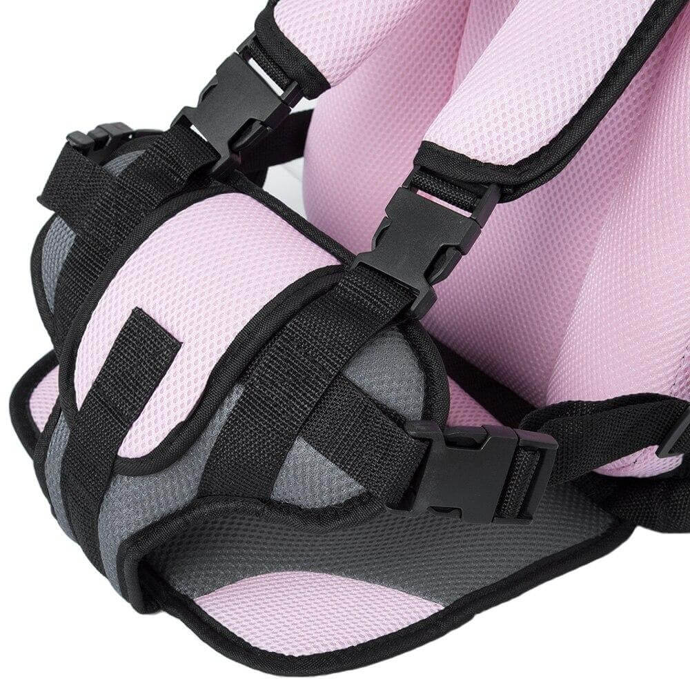 Child car seat with 5-point harness for safe travel