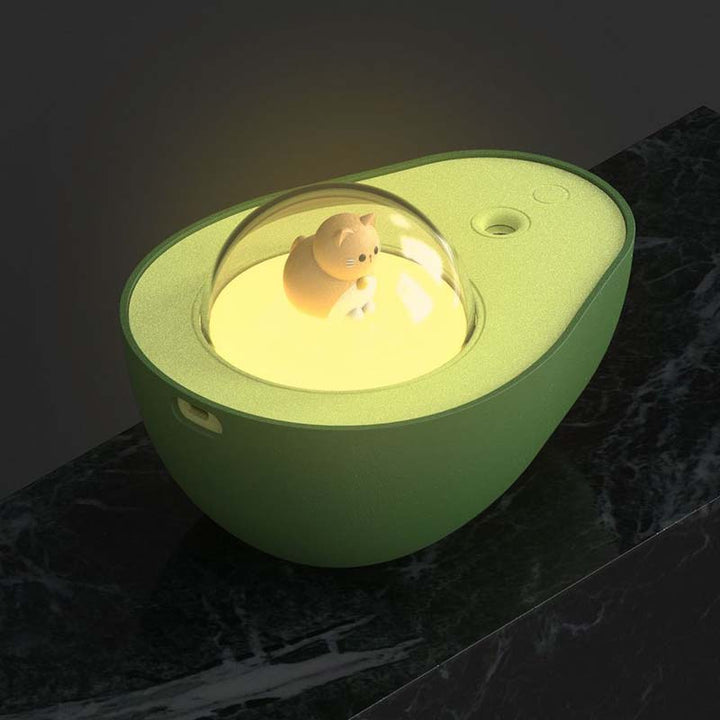 Avocado Aroma Diffuser with Night Light