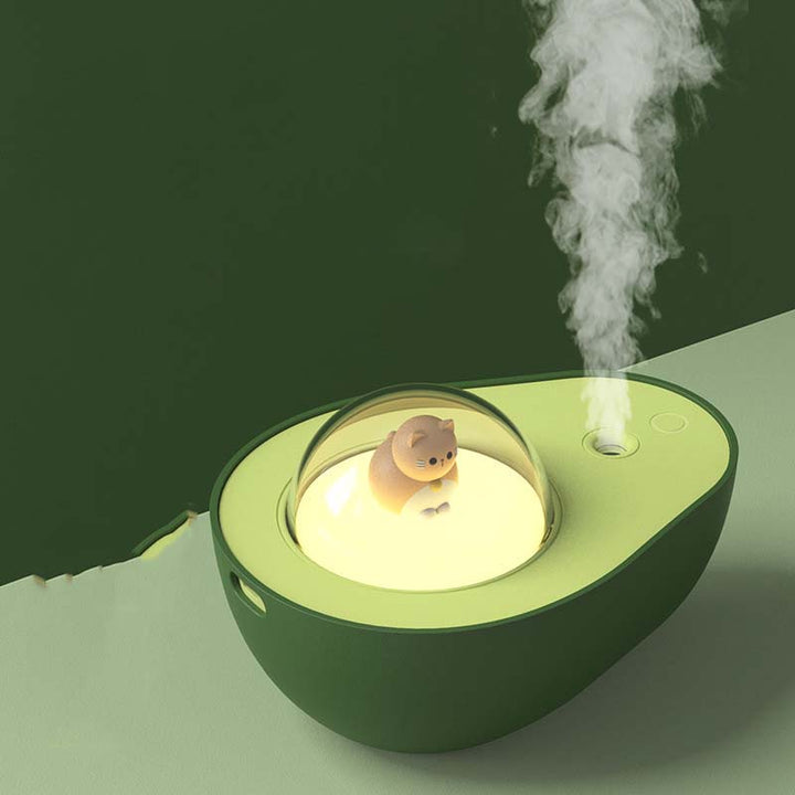 Avocado Aroma Diffuser with Night Light