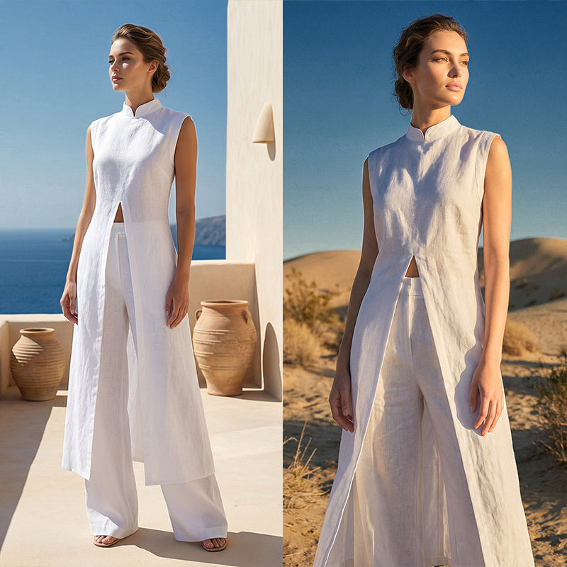 Breathable Two-Piece Lounge Set for Women