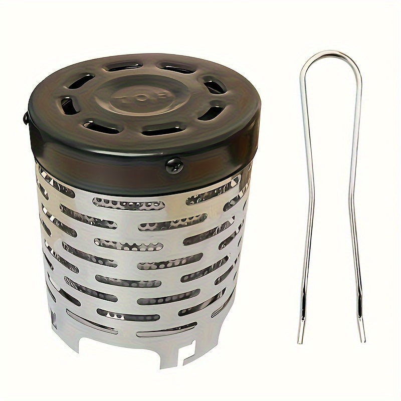 Edelstahl Mini-Heizdeckel für Outdoor Camping tragbar