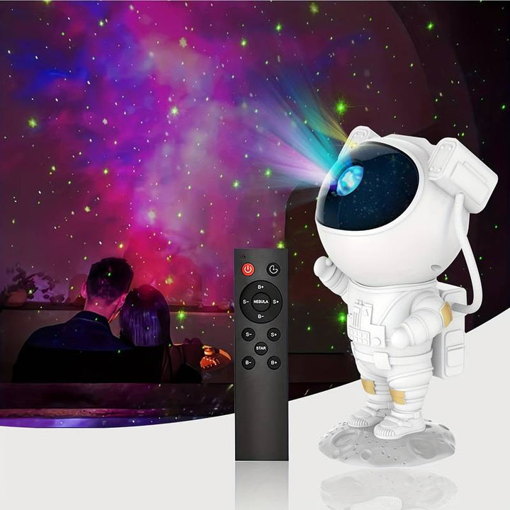 Galaxy Lamp Astronaut – Night Light with Star &amp; Nebula Projection