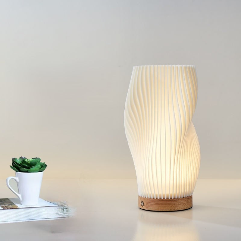 3D Wood Night Light Decorative Atmosphere Lamp