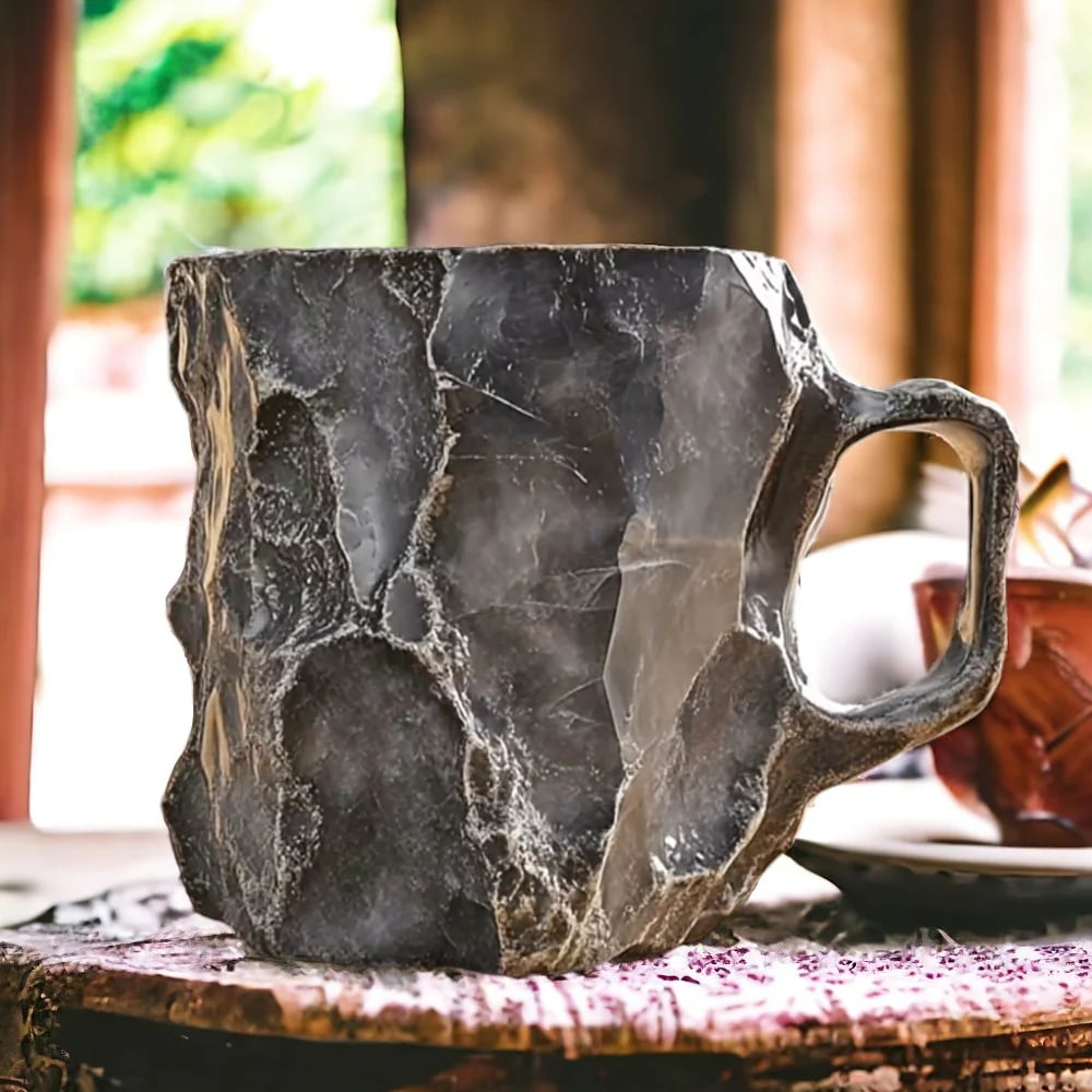 Coffee cups made of mineral crystal – elegance with every sip 