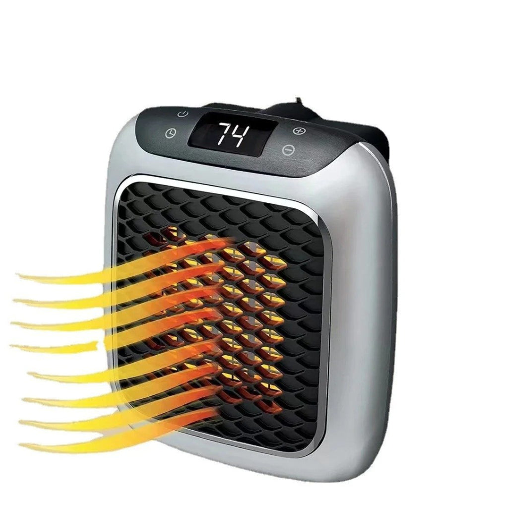 Compact mini portable electric heater for small rooms