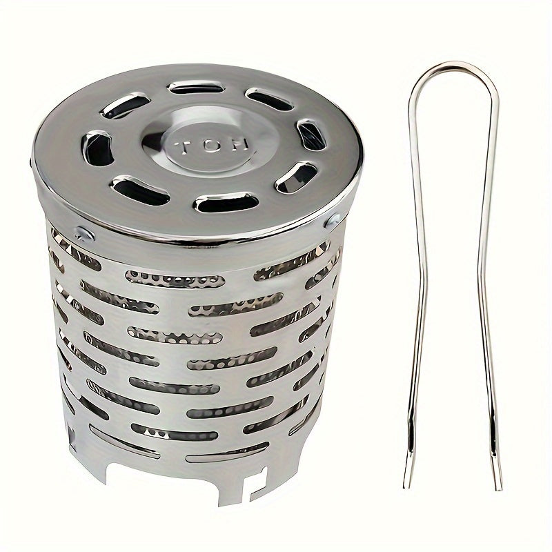 Edelstahl Mini-Heizdeckel für Outdoor Camping tragbar