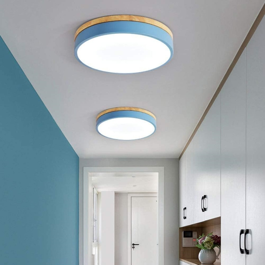 Modern LED ceiling light with a round design for living rooms and bedrooms