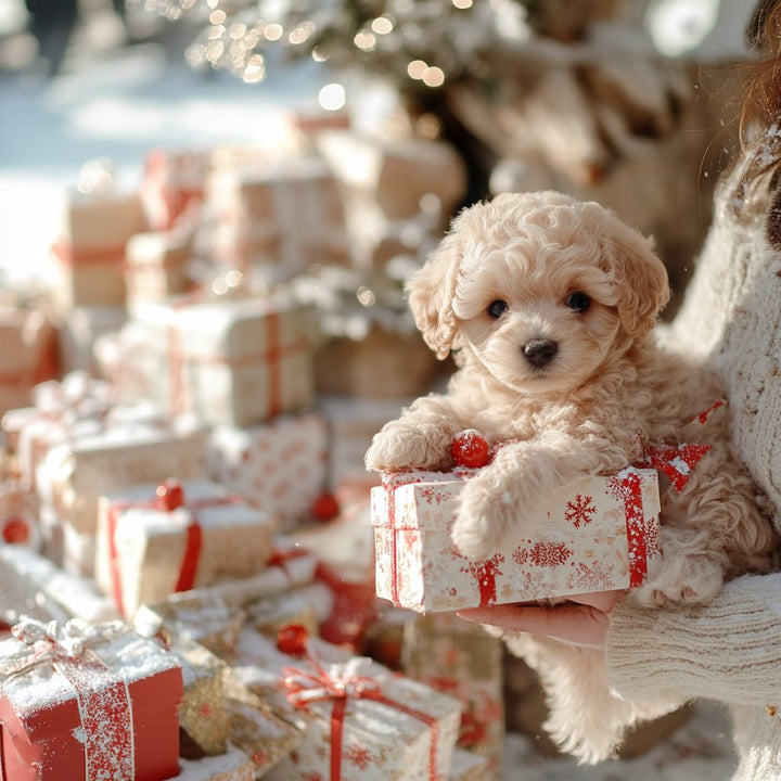 Interactive plush dog with realistic movements and sounds – ideal for children and seniors