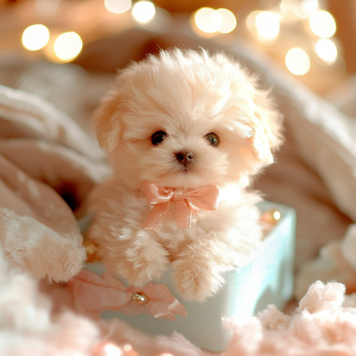 Interactive plush dog with realistic movements and sounds – ideal for children and seniors