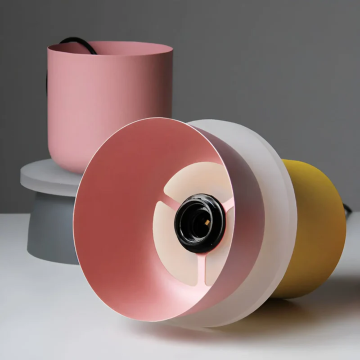 Farbige Macaron LED-Pendelleuchte