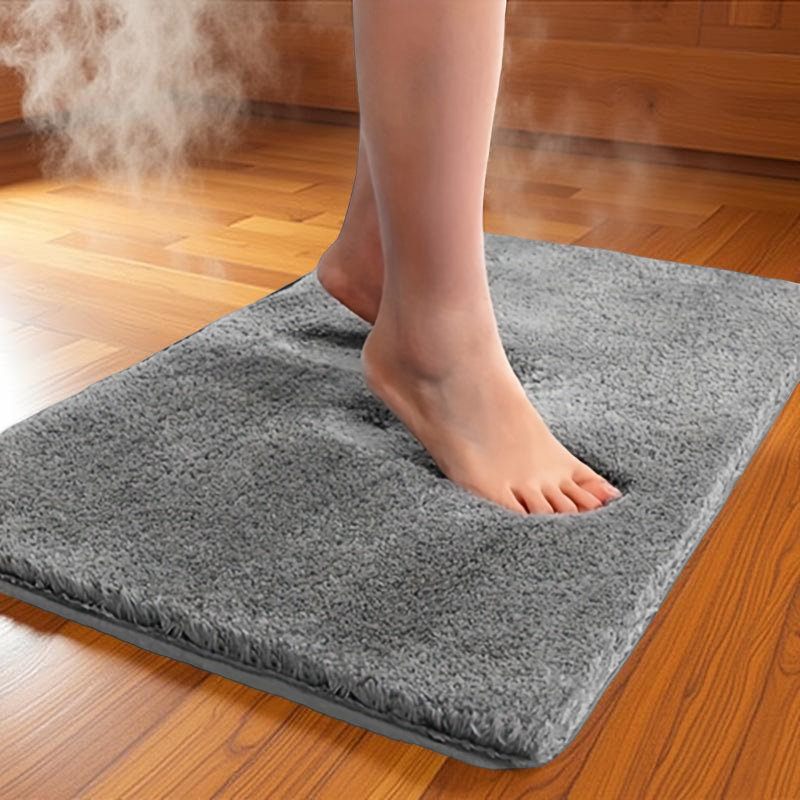 Bath mat – highly absorbent and non-slip for a dry bathroom