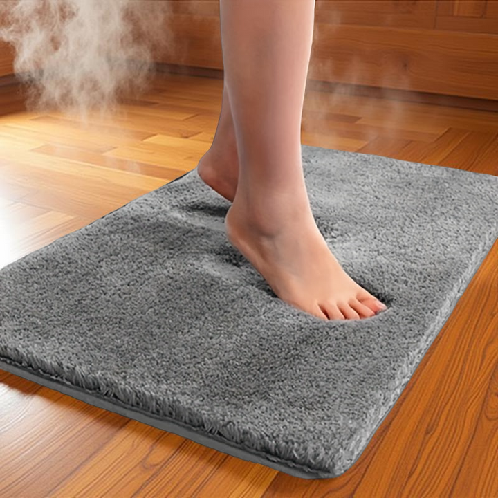 Bath mat – highly absorbent and non-slip for a dry bathroom