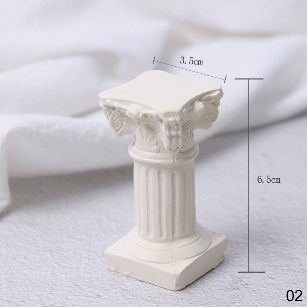 Keramik-Kerzenhalter Light Academia Design