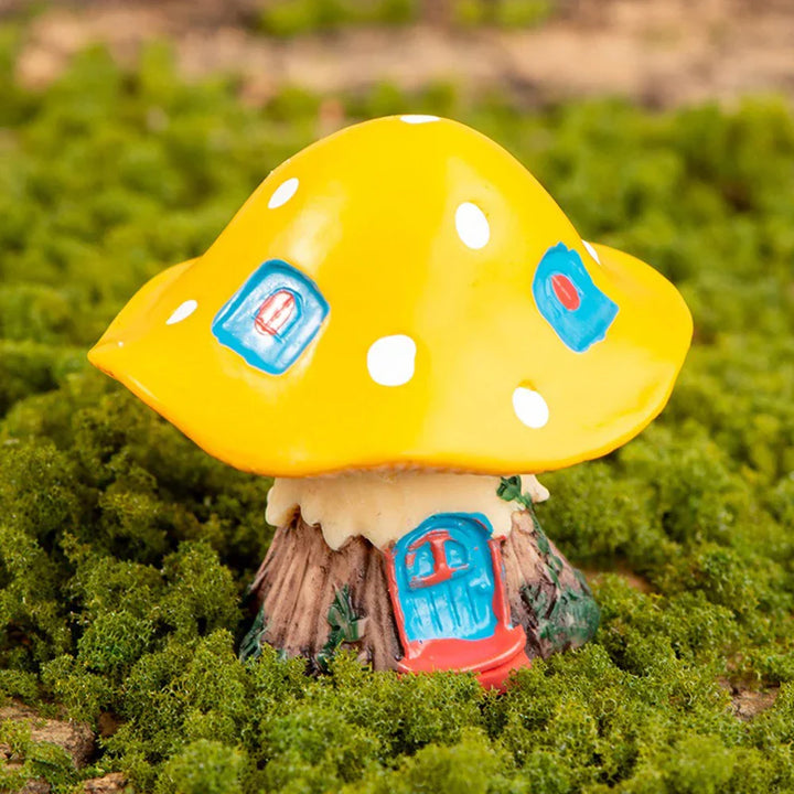Gartenornamente Aus Kunstharz Im Pilzdesign