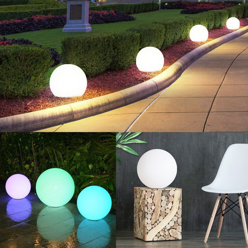 LED-Gartenleuchten mit Farbwechsel