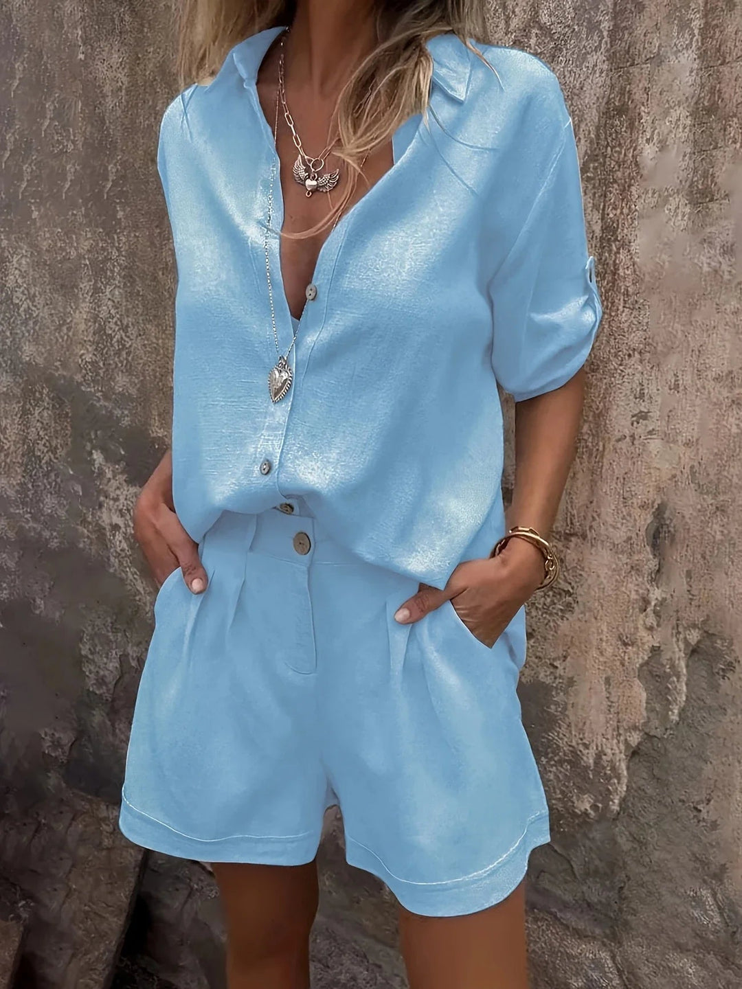 Stylish Two-Piece Summer Set for Women
