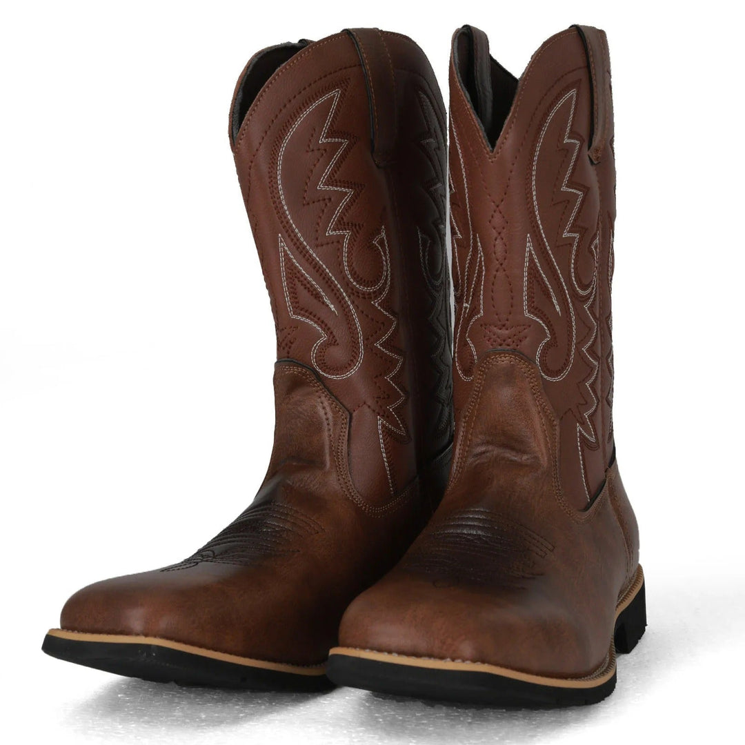 Women's Cowboy Boots with Totem Pattern