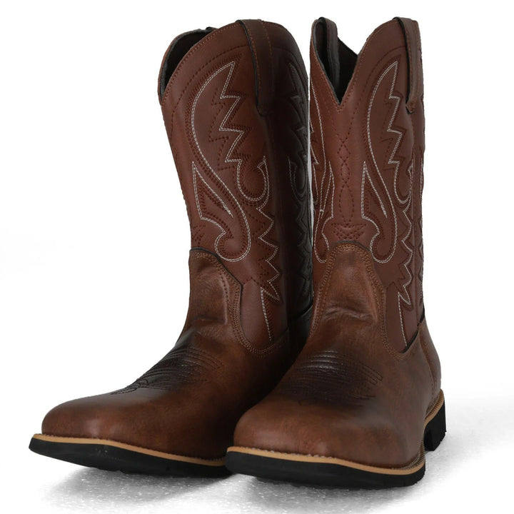 Women's Cowboy Boots with Totem Pattern