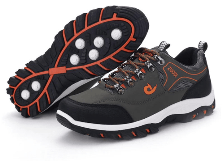 Men's hiking boots with supportive design