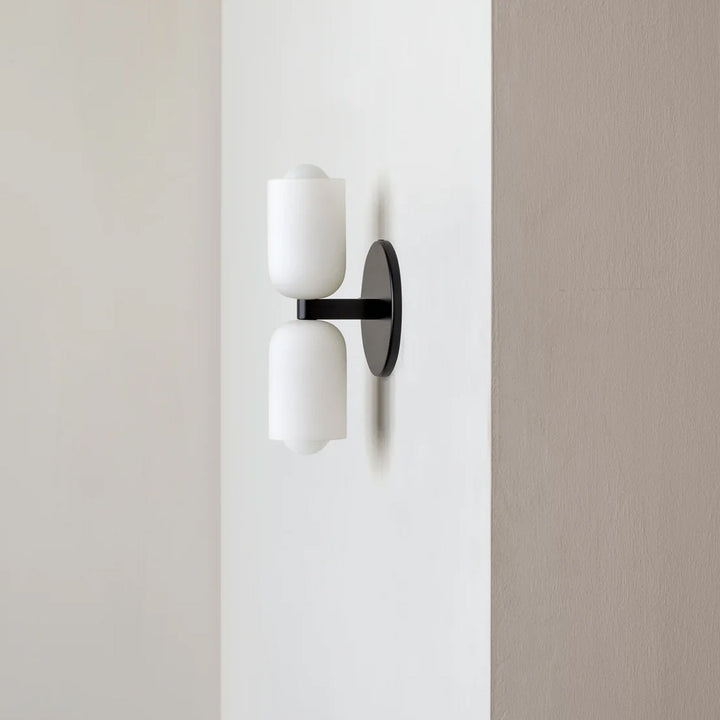 Modern wall light Dot with double light head