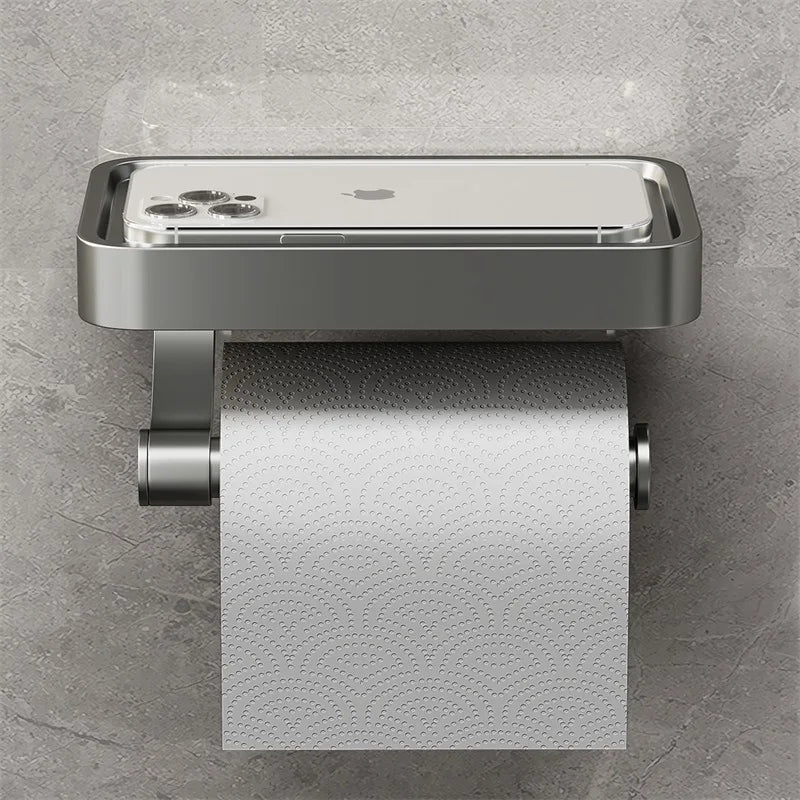 Toilettenpapierhalter Edelstahl Mit Ablage