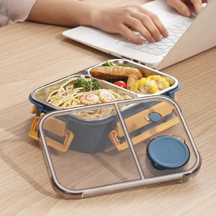 Insulated food container for long-lasting heat