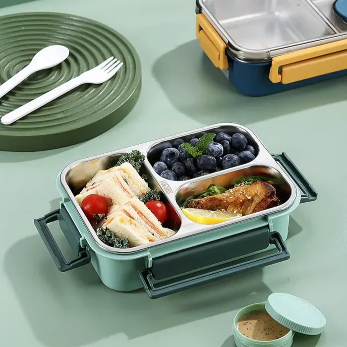 Insulated food container for long-lasting heat