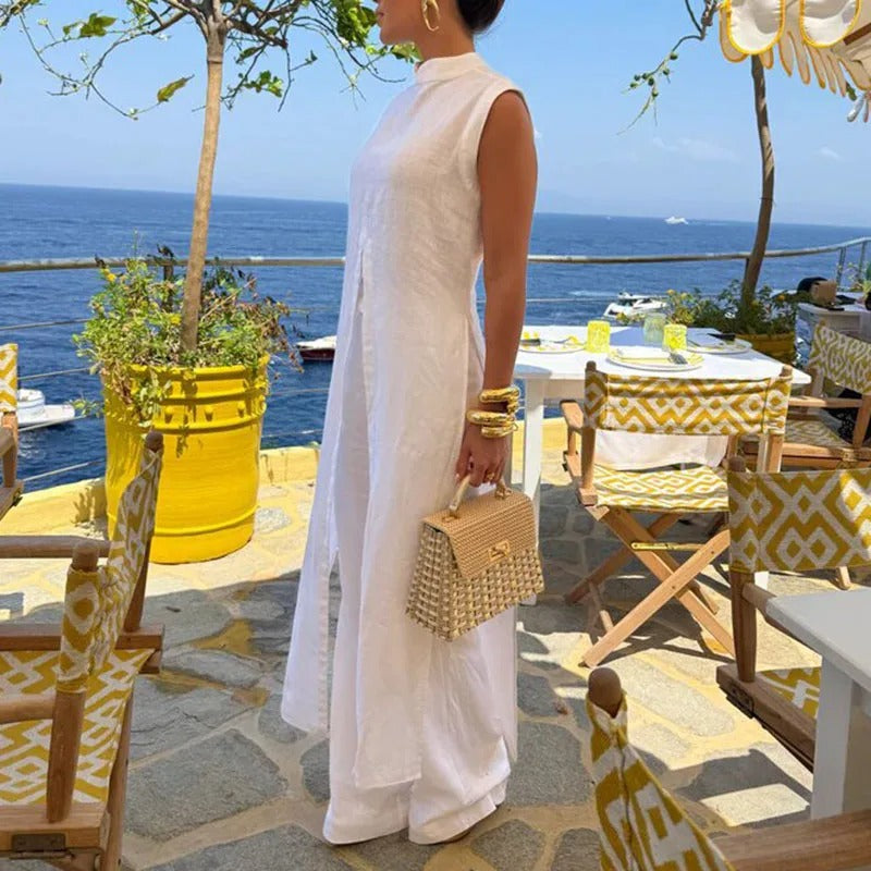 Breathable Two-Piece Lounge Set for Women