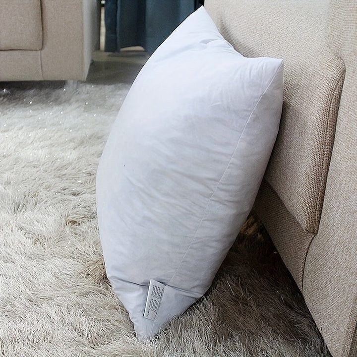 Luxury pillow with goose down and breathable cover