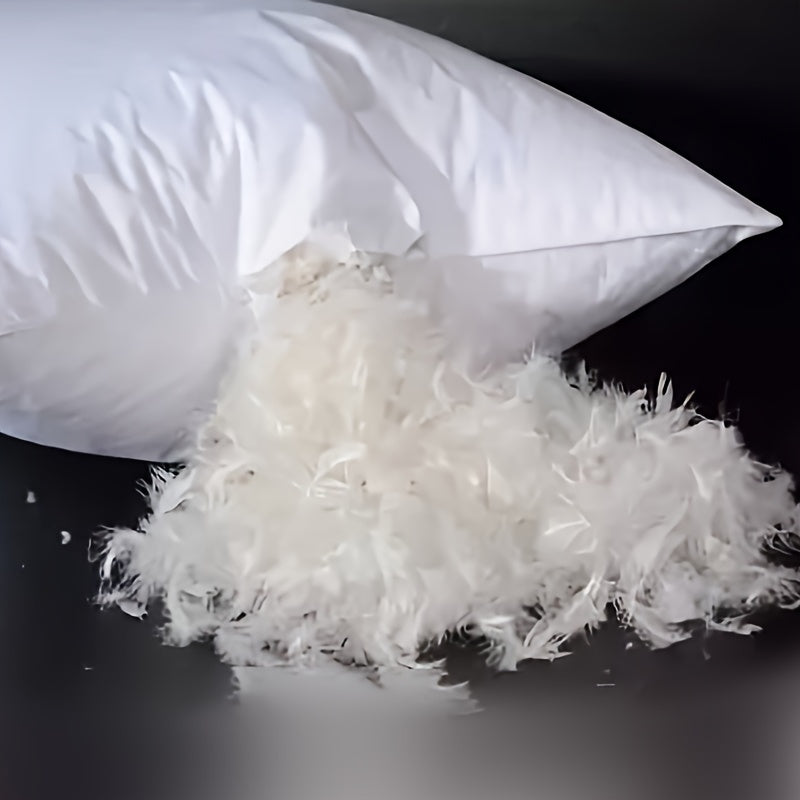 Luxury pillow with goose down and breathable cover