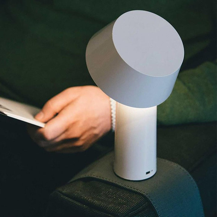 Metal Table Lamp Wired Design