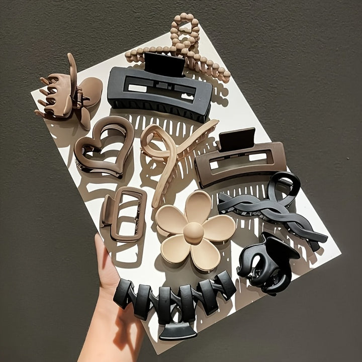 11-piece hair clip set for women