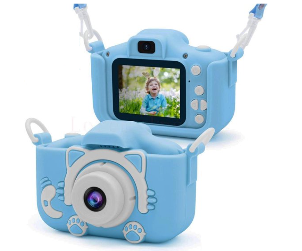 HappyPic Kids Camera with HD 1080p &amp; 20MP – Shockproof &amp; with Games