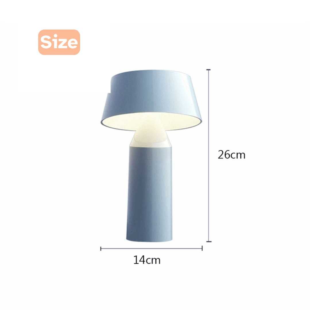 Metal Table Lamp Wired Design