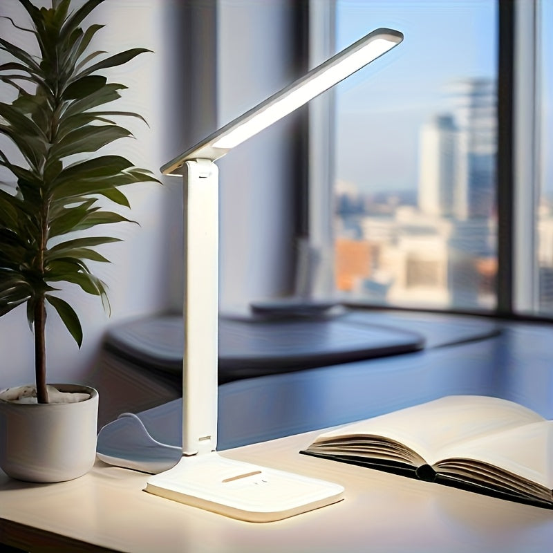 Dimmable LED desk lamp with touch control