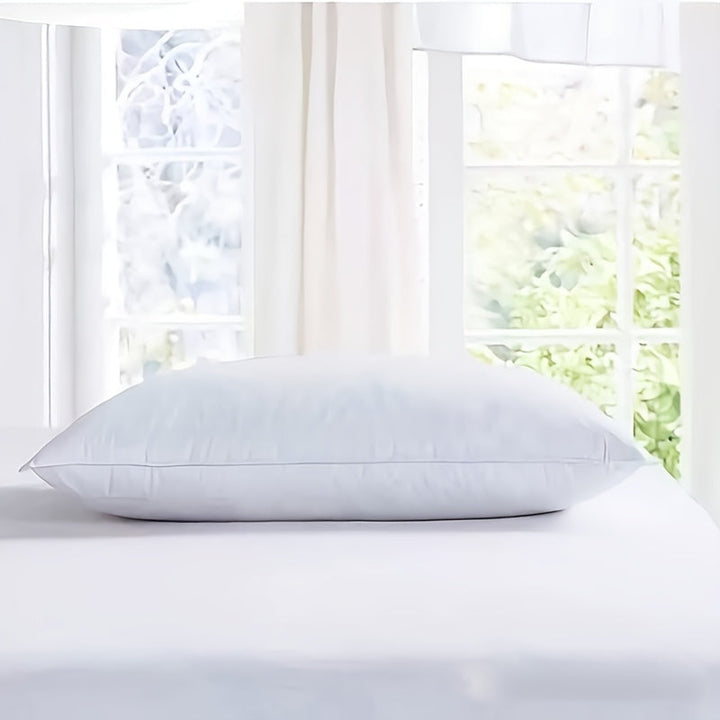 Luxury pillow with goose down and breathable cover