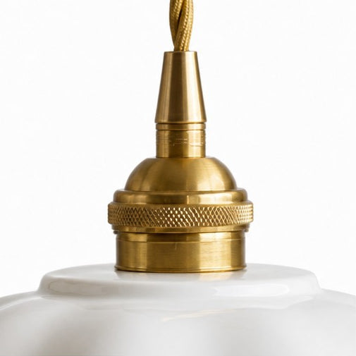 Ceramic Pendant Light Modern Flower Design