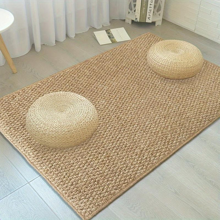 Non-slip doormat in a jute look