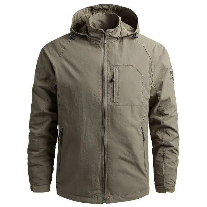 Men's Cargo Jacket Waterproof and Breathable 