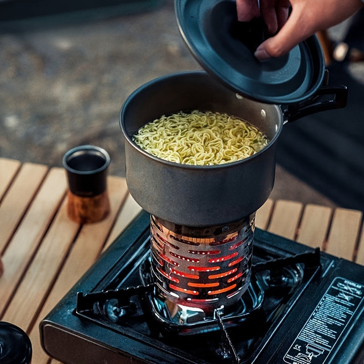 Edelstahl Mini-Heizdeckel für Outdoor Camping tragbar