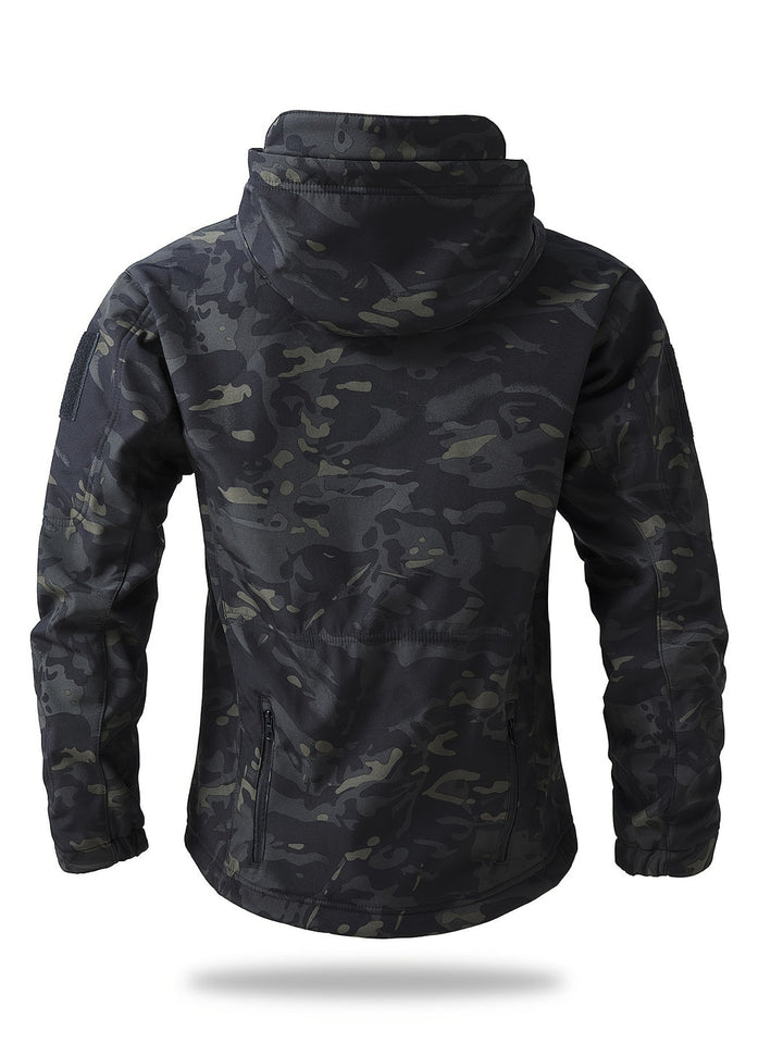 Men's Winter Jacket with Functional Design 