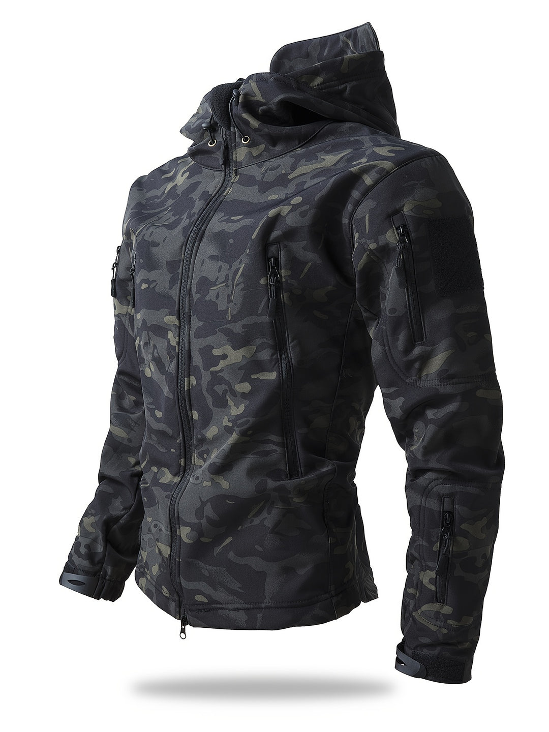 Men's Winter Jacket with Functional Design 