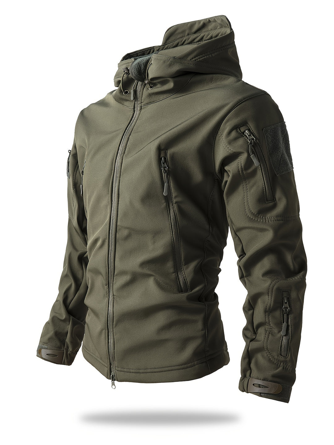 Men's Winter Jacket with Functional Design 