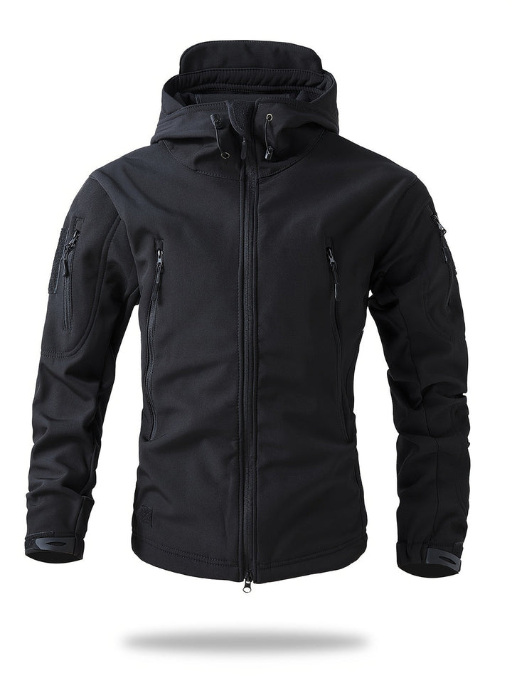 Men's Winter Jacket with Functional Design 
