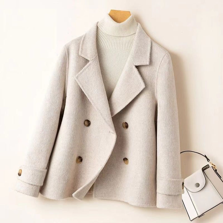 Women's Winter Jacket with Double Zipper and Elegant Fit