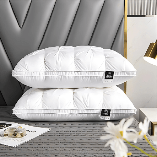 Royalty goose down pillows for restful sleep