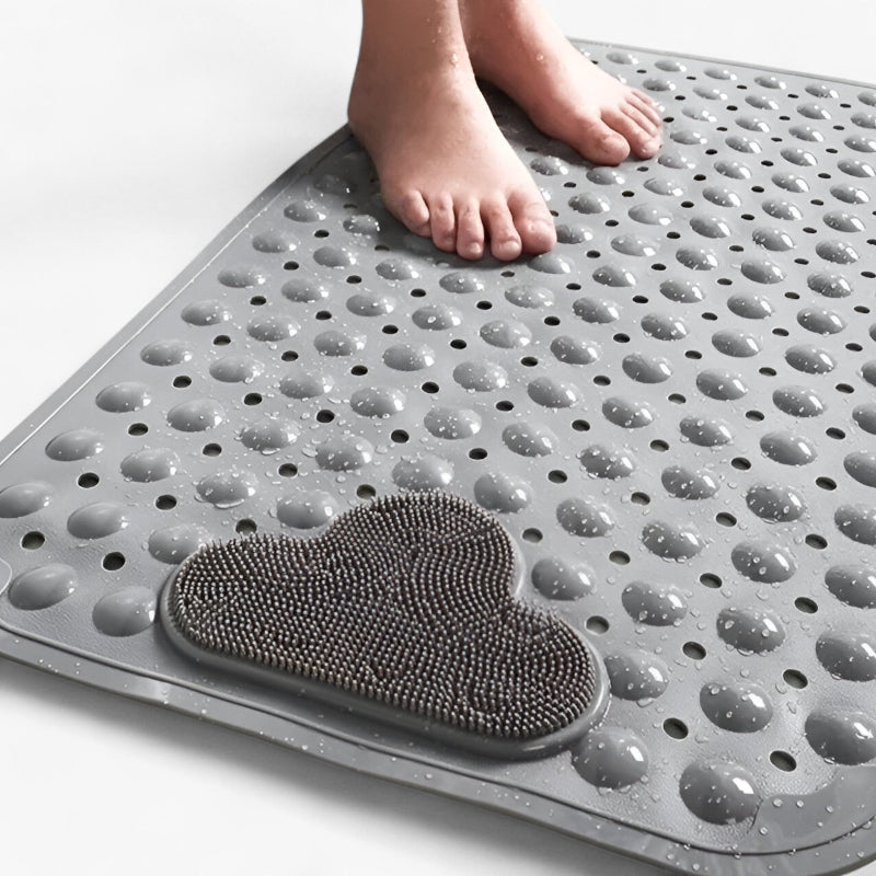 Soft rectangular bath mat – non-slip &amp; easy to clean for added safety